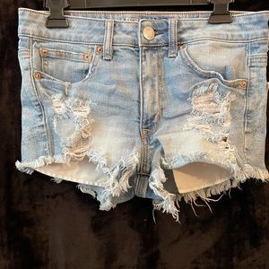 Size 6 American Eagle Stretch High Rise Festival Shorts